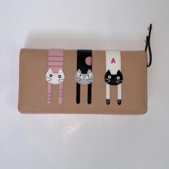 Source Unknown Handbags - Botusi Women’s Three Cats Wallet Women’s Accessories